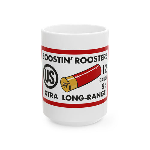 12 Gauge Shotgun Shell Mug (11oz & 15oz)